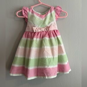 Rare Editions spring dress 6-9M